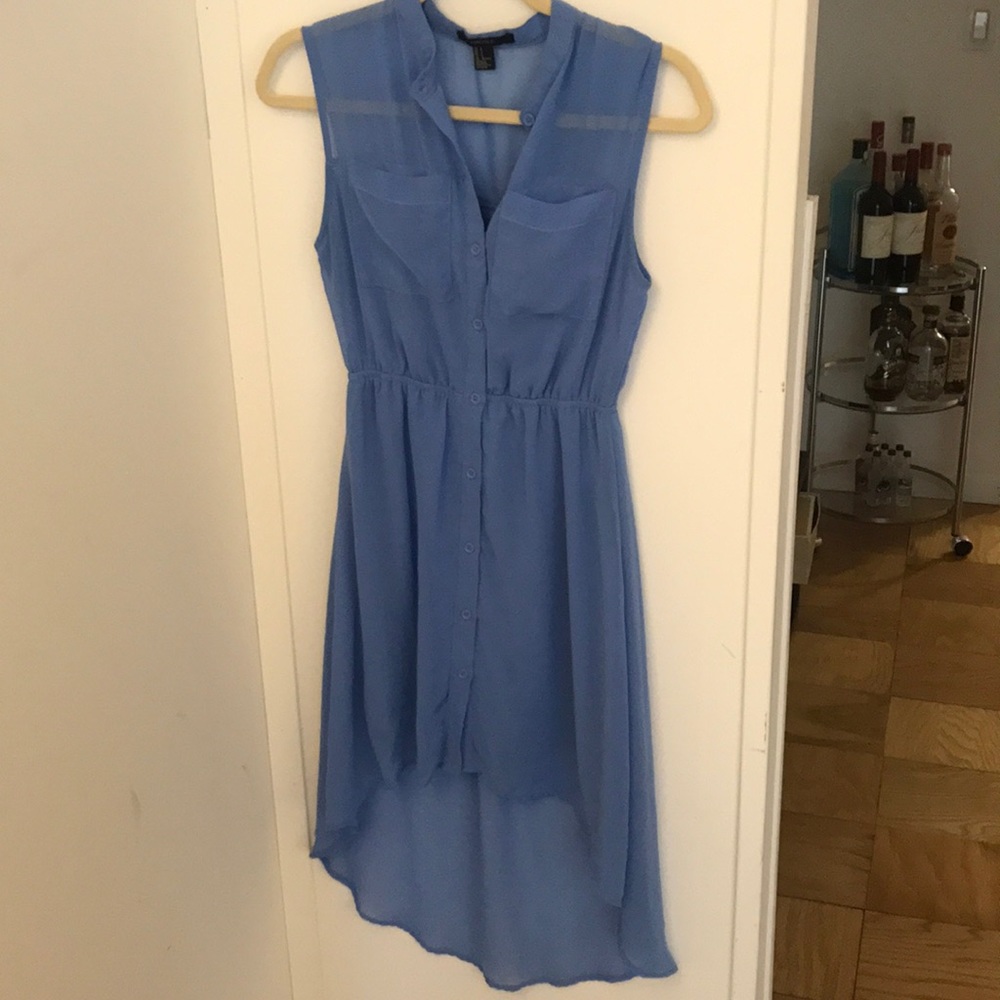 Blue High-Low Forever 21 Dress